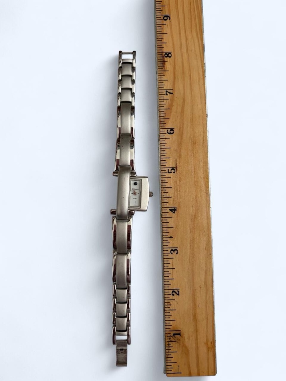 Royalton Stainless Steel Women's Bracelet I Watch - Silver